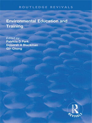cover image of Environmental Education and Training